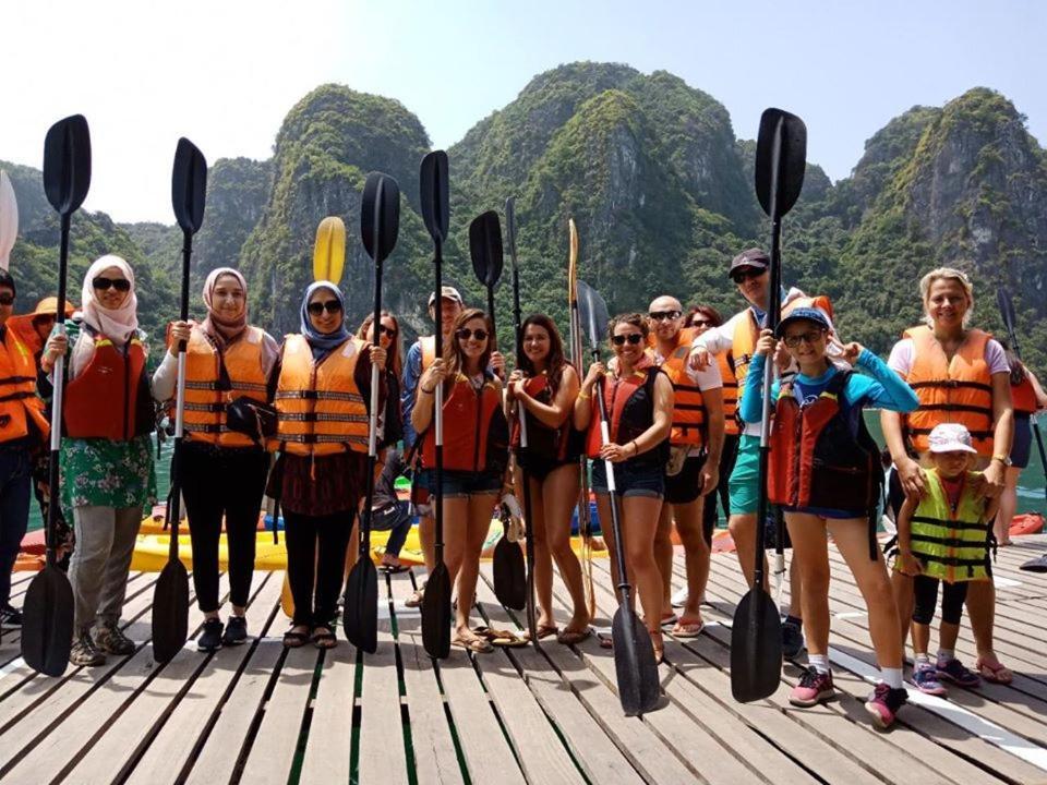 Halong Bay View Hostel Hạ Long-öböl Kültér fotó