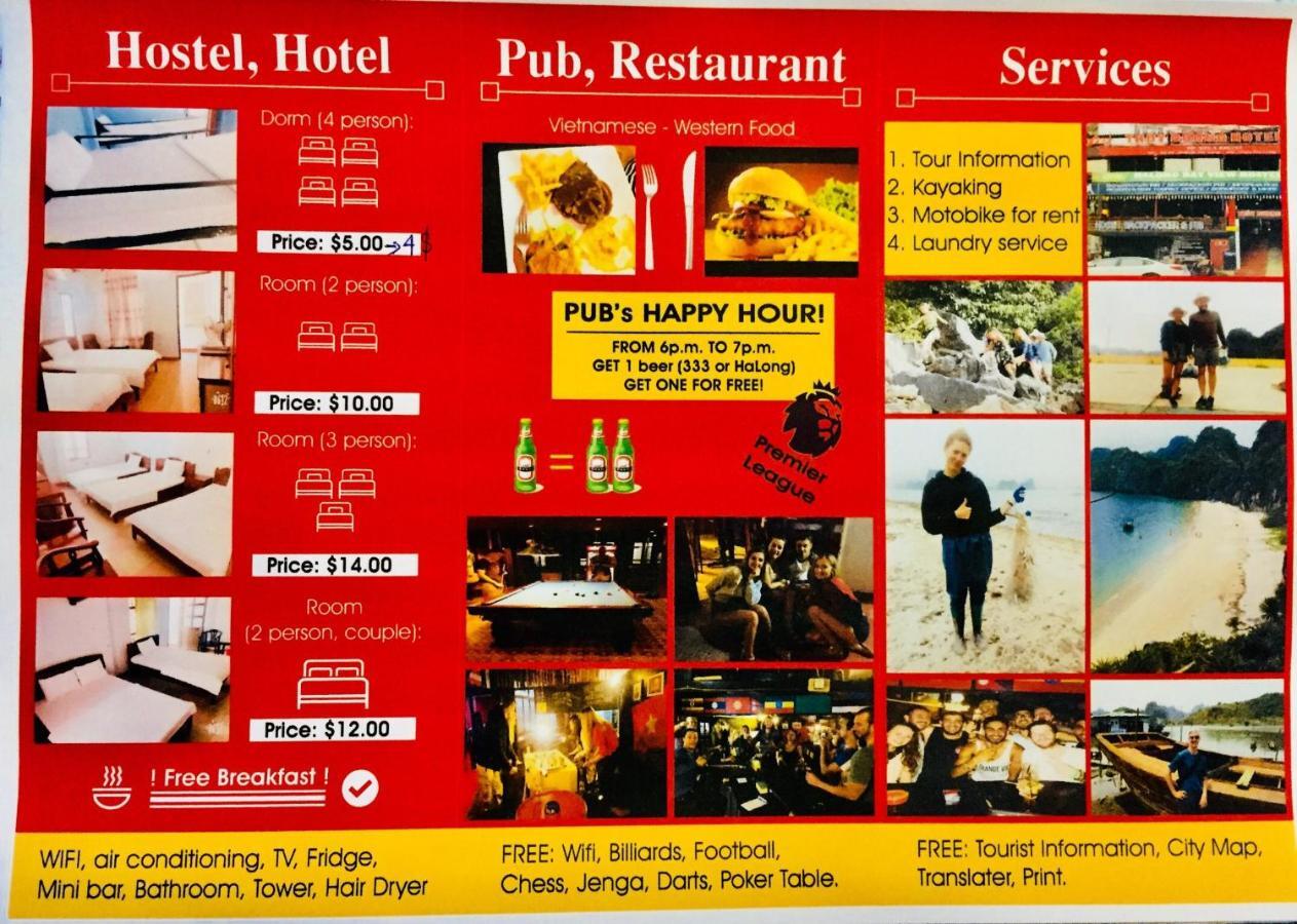 Halong Bay View Hostel Hạ Long-öböl Kültér fotó